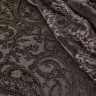 Набор постельное белье с покрывалом + плед Karaca Home Glamour simli/antrasit евро