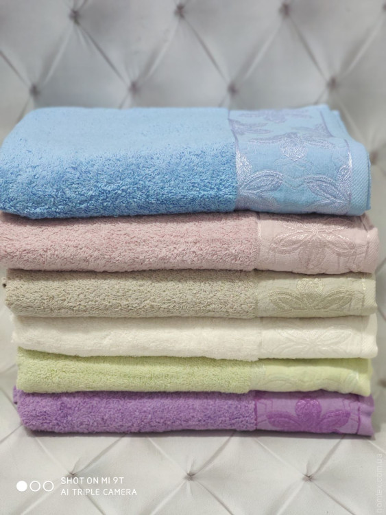 Набор махровых полотенец Sweet dreams Romashka W из 6 шт. 70x140 см