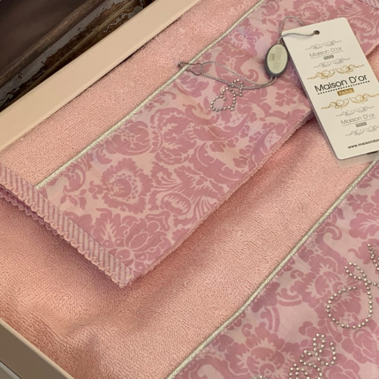 Набір бамбукових рушників Maison D'or Rose Marine Pink