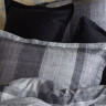 Постельное белье Issimo Home Сатин Dunloe Black евро