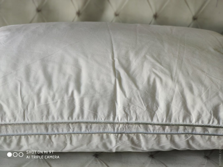 Подушка Bio Cotton 50х70 см з подвійним кантом