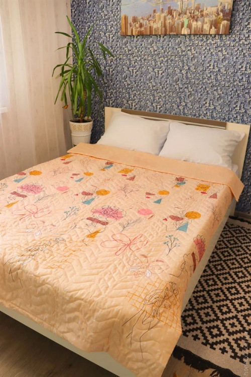 Стеганый пододеяльник-одеяло 4 сезона LightHouse Genc 160х220 см