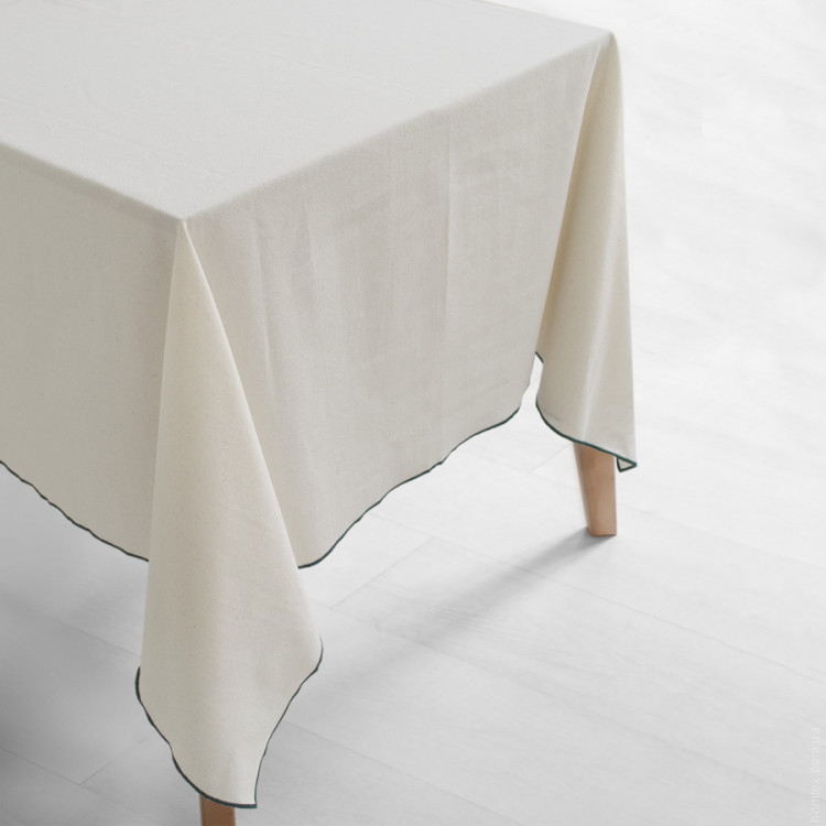 Скатертина Lotus Home Toursa зелена 150х220 см