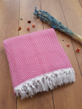 Плед Diva Jade Pink 205х200 см