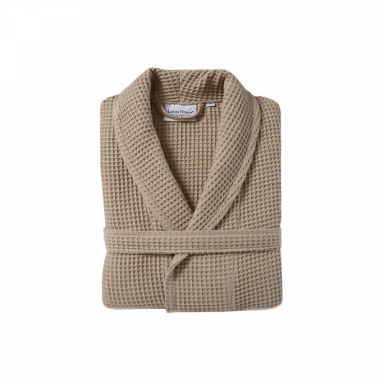 Халат Lotus Home Waffle kahve L
