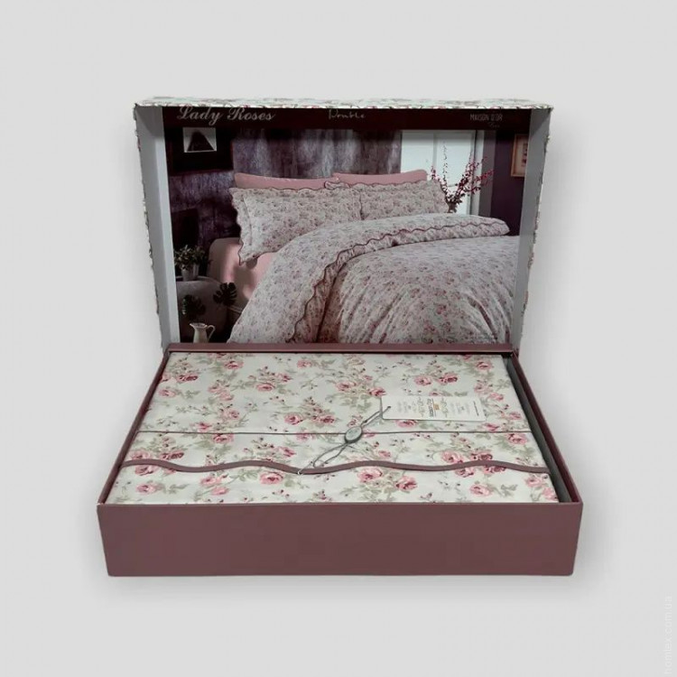 Постельное белье Maison D'or LADY ROSES LILAC евро