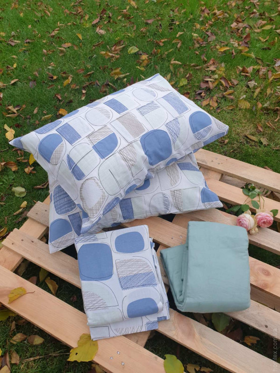 Постільна білизна Cotton Star євро, модель 32