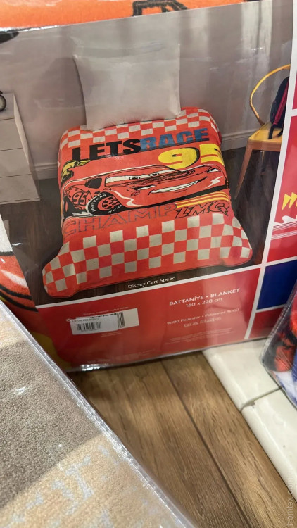 Плед детский Tac Disney Cars Speed 160x220 см Плед детский Tac Disney Cars Speed 160x220 см