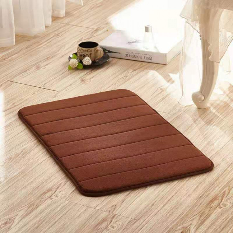 Килимок для ванної кімнати HomyTex Brown (коричневий) 50x80 см