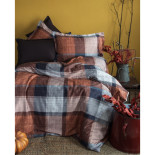Постельное белье Issimo Home Сатин Dunloe Cinnamon евро