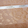 Простынь махровая Cestepe Bamboo Cicek 200x220 см персик