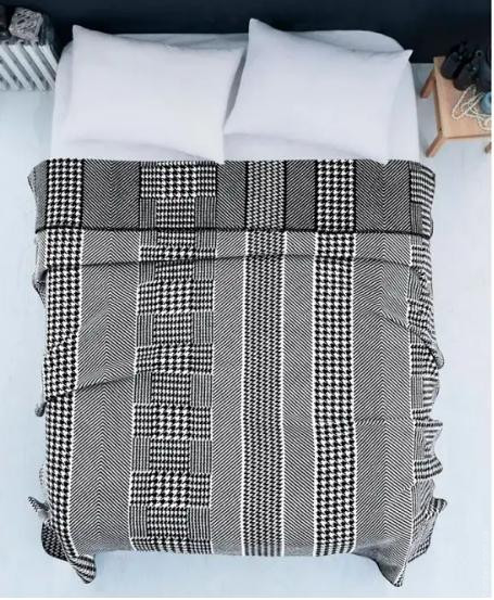 Плед Aksu хлопок - акрил 180x220 см, модель 15