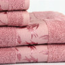 Полотенце Maisonette Bamboo 50х100 см темно-розовый 