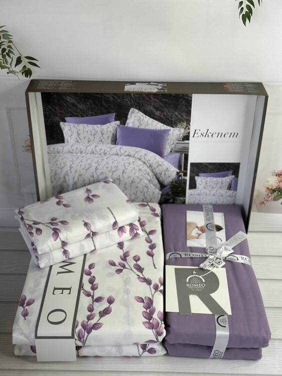 Постільна білизна поплін Romeo Home Eskenem євро