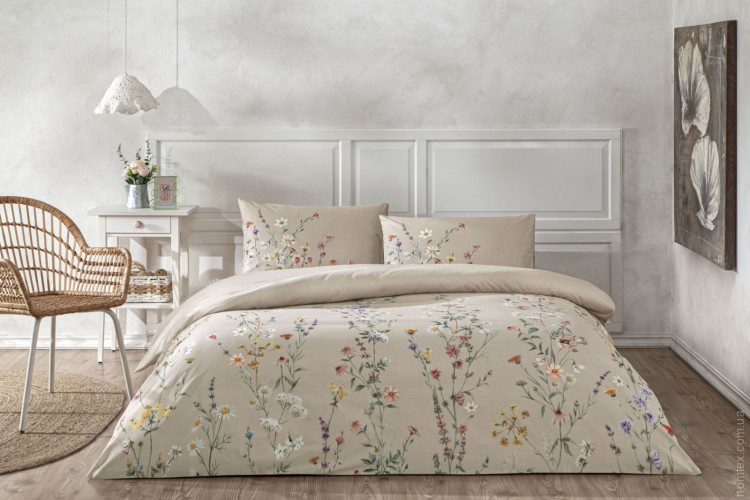 Постельное белье TAC Lunel beg ранфорс евро