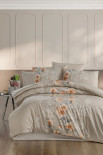 Постельное белье First Choice Anabel Cappuccino полуторный