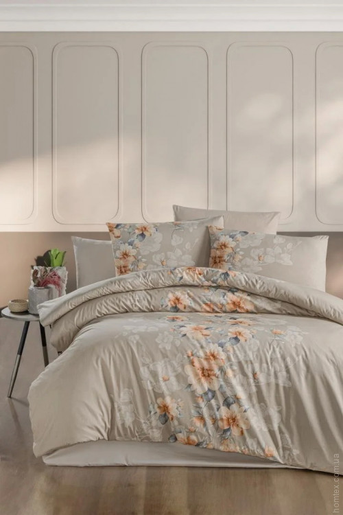 Постельное белье First Choice Anabel Cappuccino полуторный