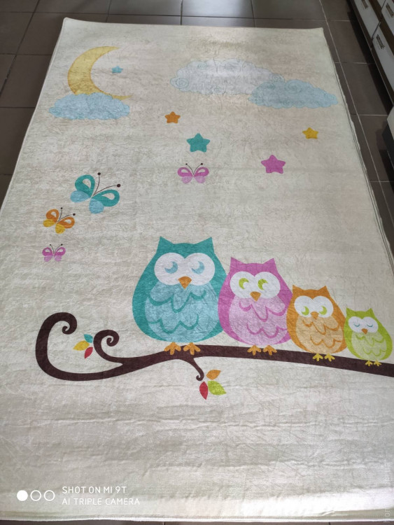 Коврик в детскую комнату Chilai Home Owls 140x190 см