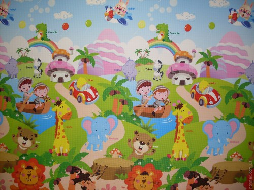 Детский игровой коврик Dophia BB02&BB11 COCUK OYUN MATI 180X200 CM