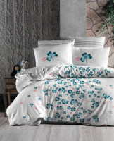 Постельное белье First Choice Chance turquoise ранфорс de luxe евро