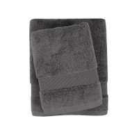 Полотенце Lotus Home Pearl графит 90х150 см