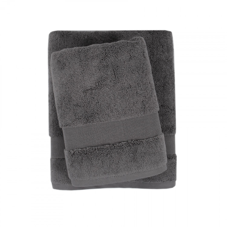 Полотенце Lotus Home Pearl графит 90х150 см
