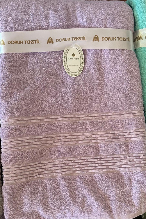 Махрове простирадло Doruk Tekstil 150x200 см Lila