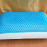Ортопедична подушка меморі з охолоджуючим гелем Zeron Memory Foam + Cold Gel прямокутна