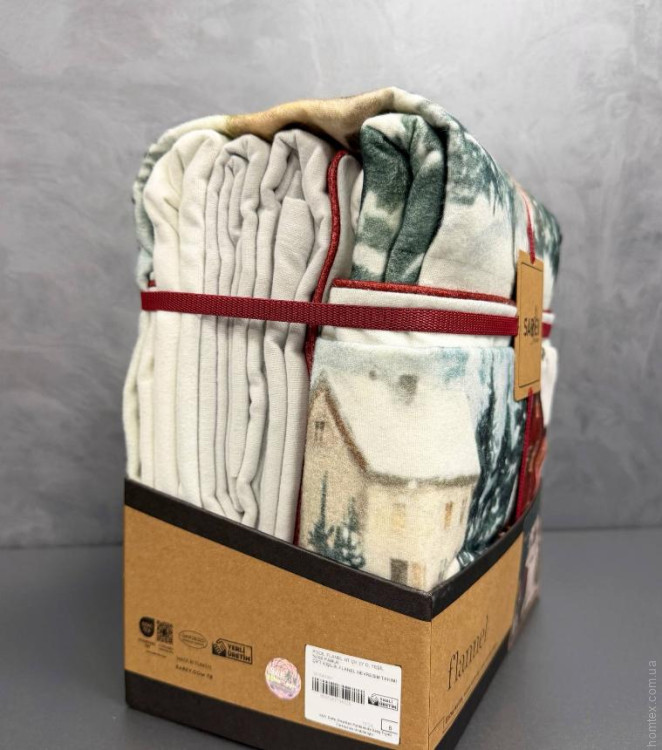 Постільна білизна Sarev Flannel Prime Collection Podil полуторне