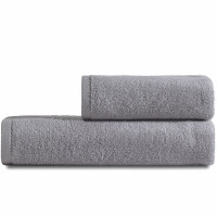 Набір махрових рушників Pavia ERIN GRI з 2шт. 50x85см+70x140см
