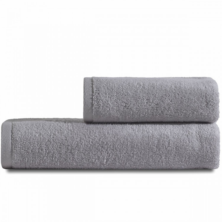 Набір махрових рушників Pavia ERIN GRI з 2шт. 50x85см+70x140см