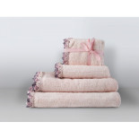 Полотенце махровое Irya Becca pembe розовый 90x150 см