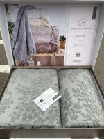 Набір махрових рушників Sikel жакард Towel Set з 2 шт. 50×90 см + 70×140 см., модель 2