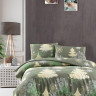 Постельное белье Cotton Collection фланель модель 56 полуторное