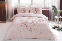 Постільна білизна TAC Martha pembe сатин сімейний Постільна білизна TAC Martha pembe сатин сімейний