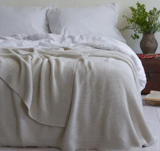 Плед La Modno Corn Vanilla Cream 170x240 см Плед La Modno Corn Vanilla Cream 170x240 см