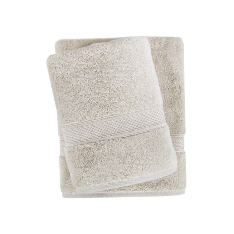Рушник махровий Lotus Home Grand soft twist natural бежевий 90х150 см