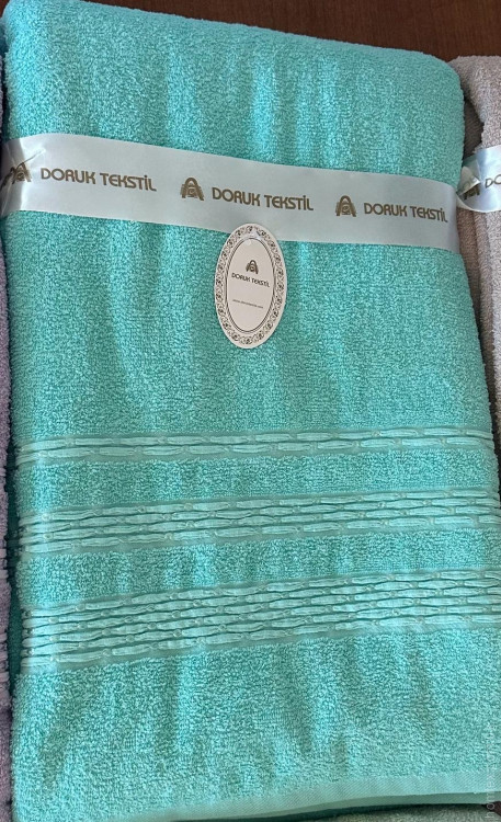 Махрове простирадло Doruk Tekstil 150x200 см Turkuaz