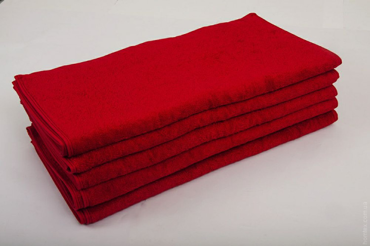 Полотенце Lotus Отель красный 420 г/м2 50x90 см