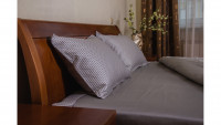 Простирадло Billerbeck DAISY кедрово-зелений 240x260 см