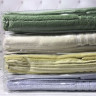 Набор махровых полотенец из 2 шт. 50х90 см.+ 75х150 см. Soft cotton Aria mavi-blue