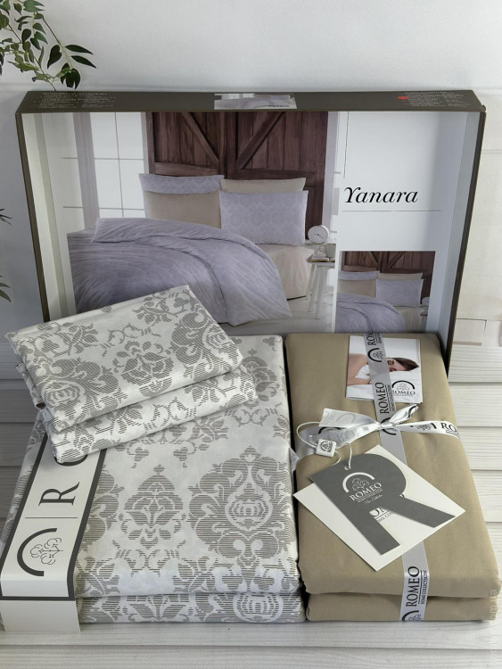 Постільна білизна поплін Romeo Home Yanara євро