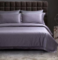 Постельное белье жаккардовое с летним одеялом Santfair евро, модель 2