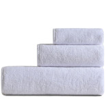 Набор махровых полотенец Pavia CHARM BEYAZ из 3шт. 30х30см+50x85см+70x140см