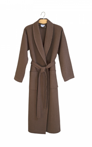 Халат Lotus Home Waffle brown S
