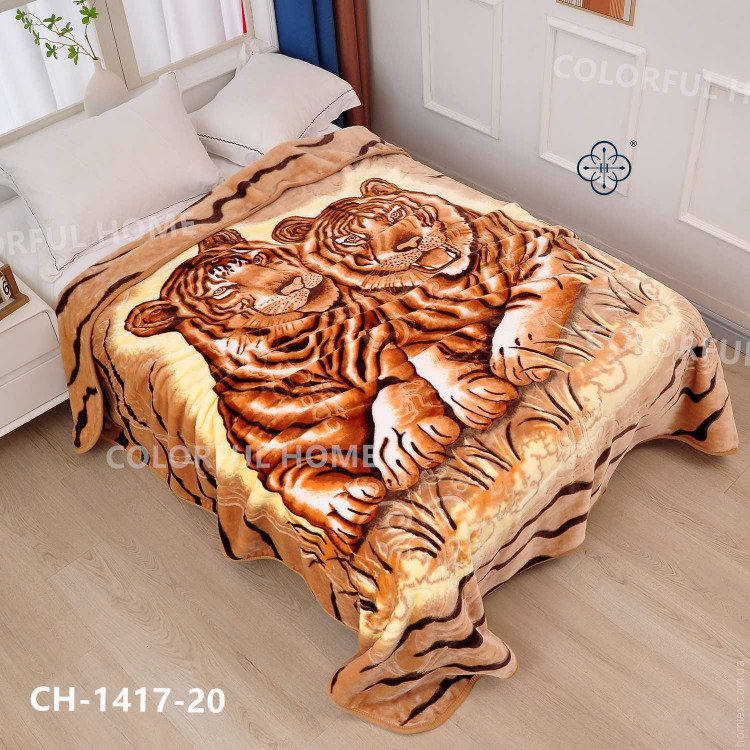 Плед акриловый Colorful Home 200x230 см, модель 4