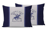 Набір наволочок Beverly Hills Polo Club BHPC 029 Blue 50х70 см