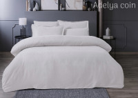 Постільна білизна Altinbasak сатин жаккард Delux Adelya coin євро