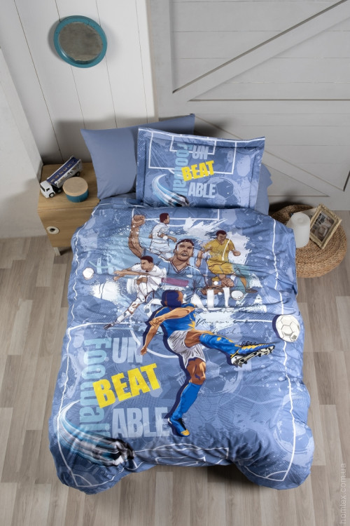 Постельное белье First Choice Soccer 3D satin полуторный 