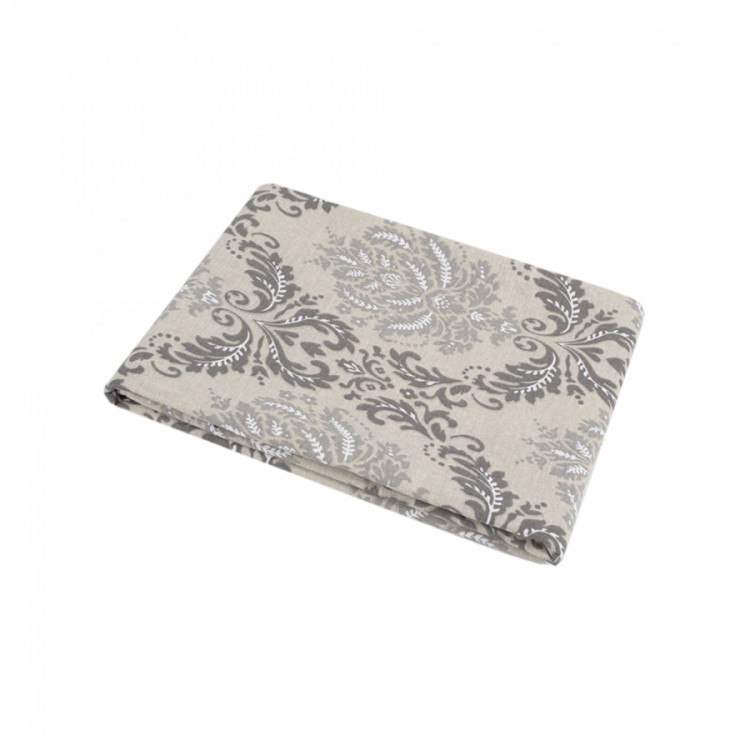 Простынь Iris Home ранфорс Bila бежевая 150х210 см